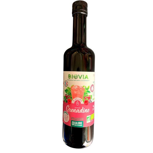 Infusion stévia grenadine bio (à diluer comme un sirop) - 1