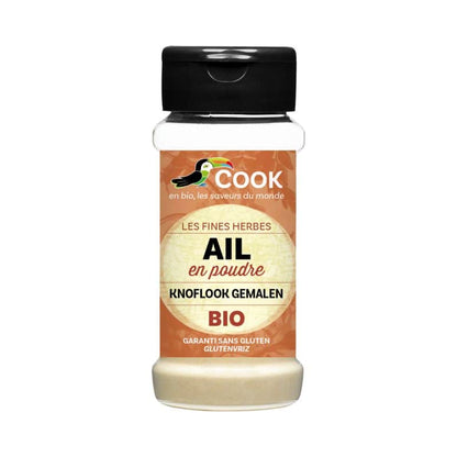 Cook épices -- EOL Ail bio en poudre (origine France) - 45 g
