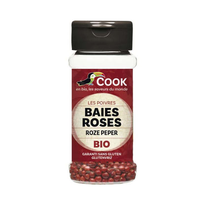 Cook épices -- EOL Baies roses bio (origine Madagascar) - 20 g