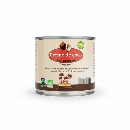 La Maison Du Coco -- Crème de coco 21% mg bio (équitable) - 200 ml