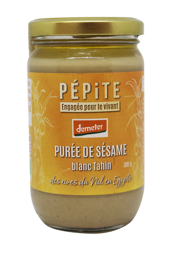 Purée de sésame blanc bio - 1