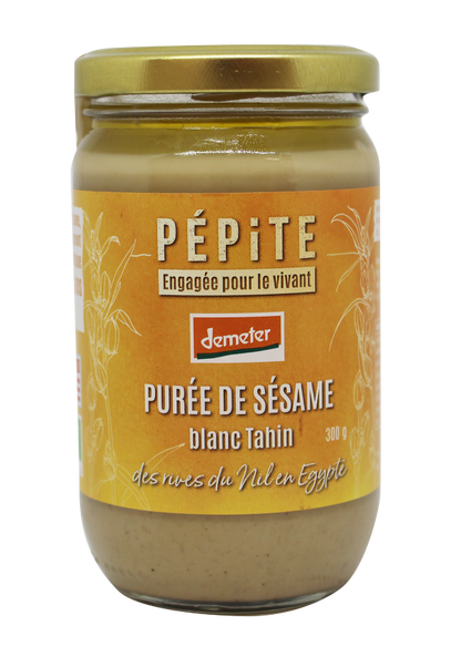 Purée de sésame blanc bio - 1