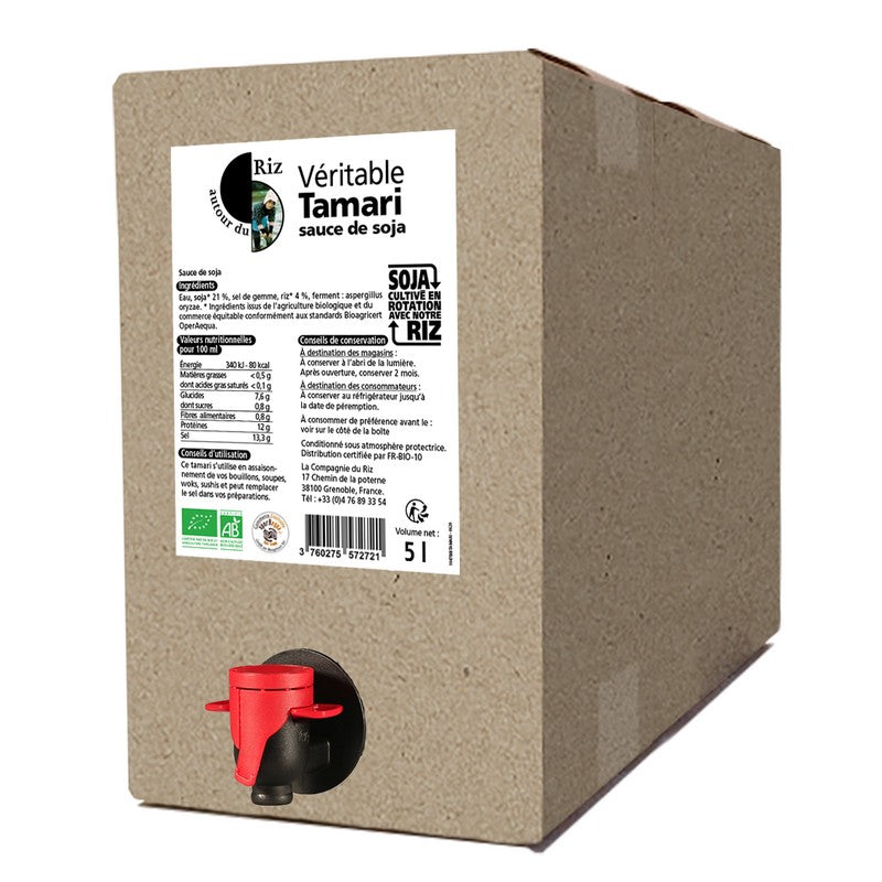 Sauce soja tamari bio équitable - 1