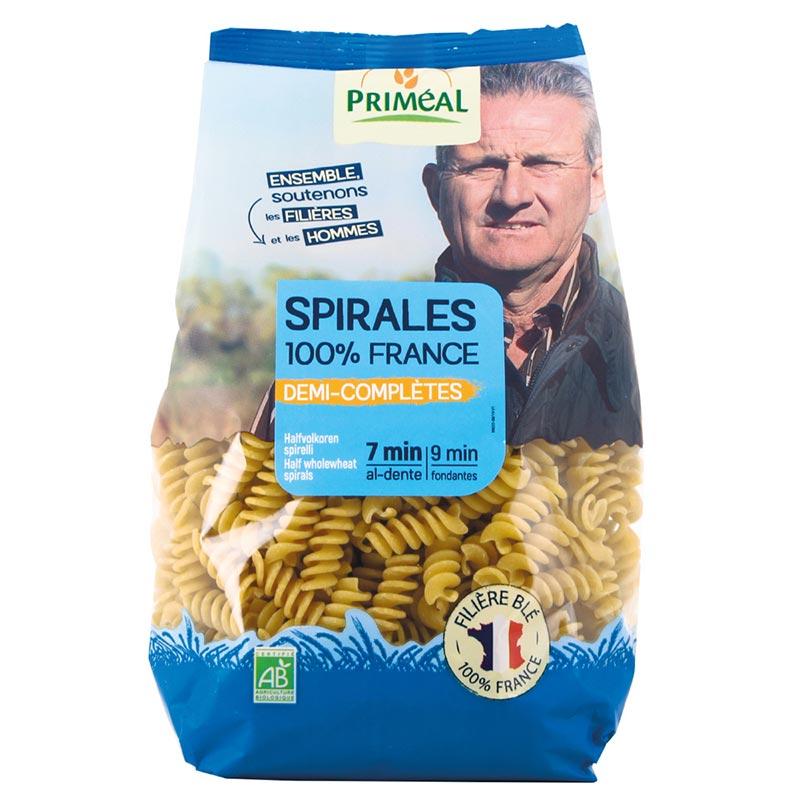 Spirales 100% france demi complètes bio - 1